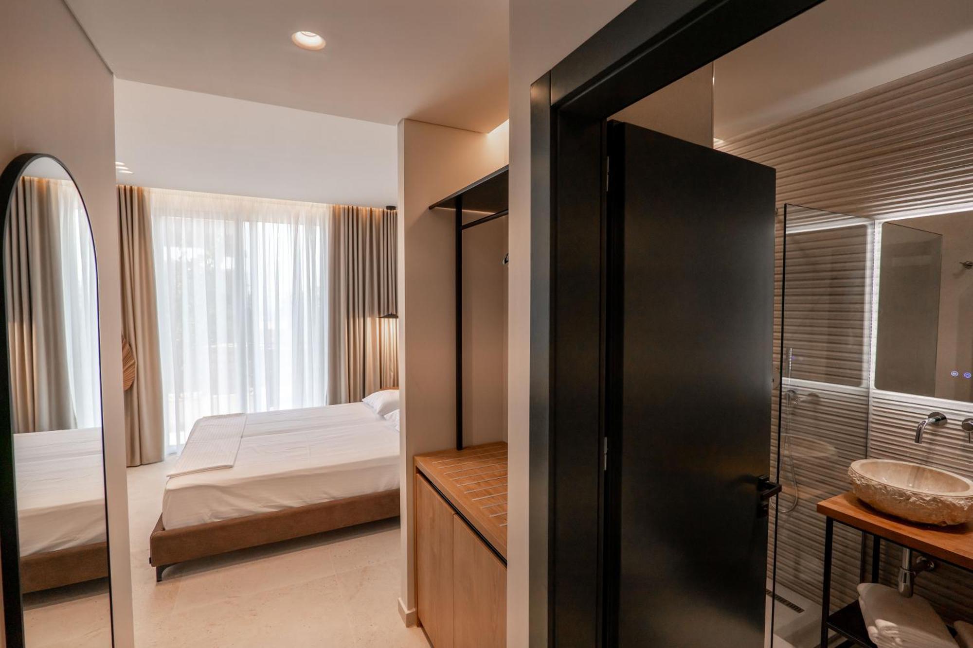 Kamara Rooms Sarande Bagian luar foto